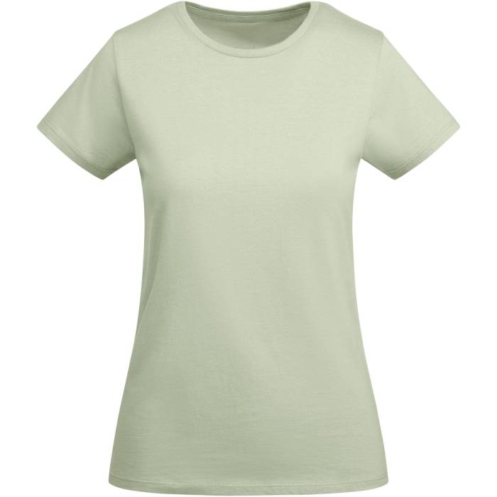 Roly Breda női organikus pamut póló, Mist Green, XL - Mist Green<br><small>GO-R66995Q4</small>