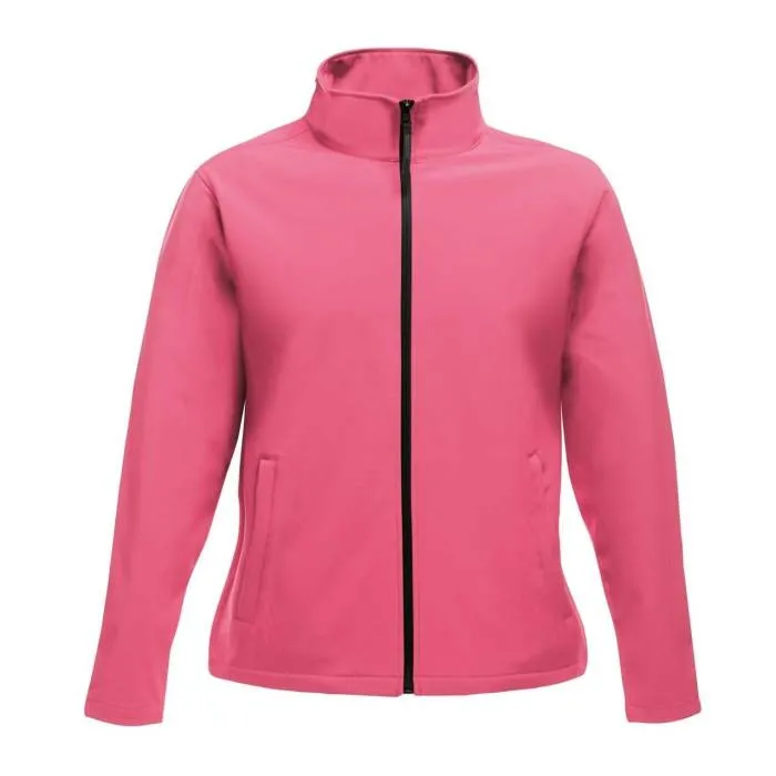 Regatta Ablaze női softshell dzseki, Hot Pink/Black, XL
