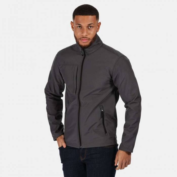 Regatta Octagon férfi dzseki, Seal Grey/Black, S - Seal Grey/Black<br><small>GO-RETRA6881G/BL-1</small>