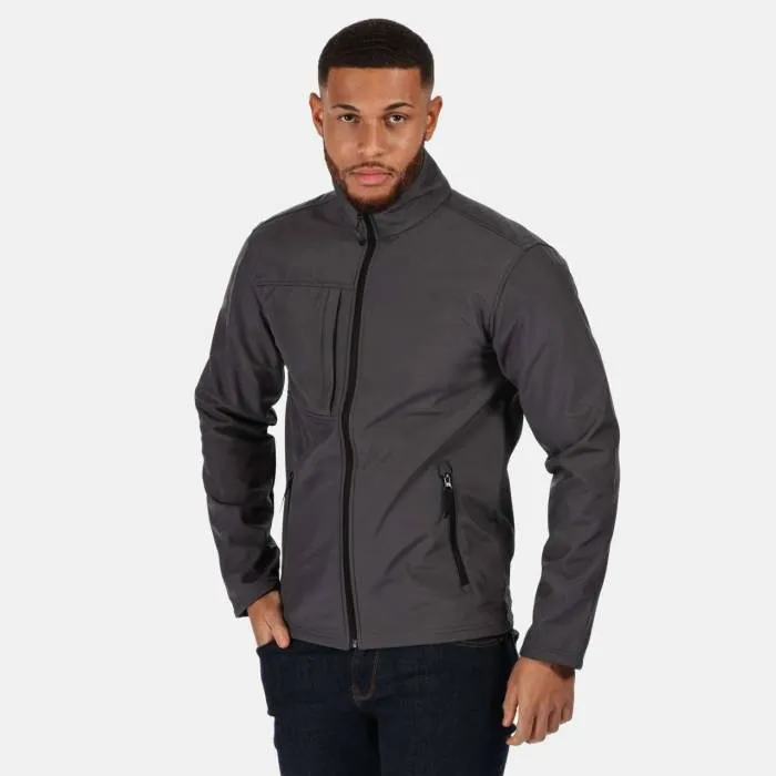 Regatta Octagon férfi dzseki, Seal Grey/Black, S - Seal Grey/Black<br><small>GO-RETRA688SG/BL-1</small>