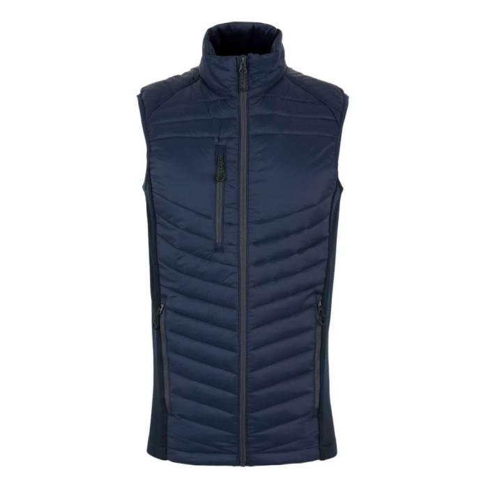 Retra Navigate Hibrid mellény, Navy/Seal Grey, L