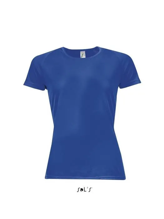 Sols Sporty raglánujjas női póló, Royal Blue, XS