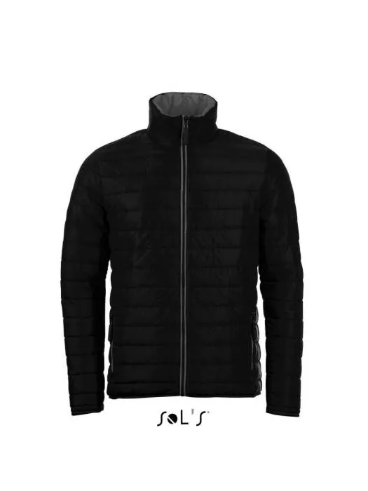 Sols Ride steppelt férfi dzseki, Black, XL