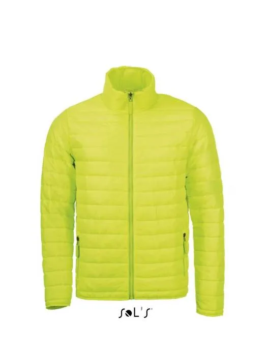 Sols Ride steppelt férfi dzseki, Neon Lime, M - Neon Lime<br><small>GO-SO01193NEL-2</small>