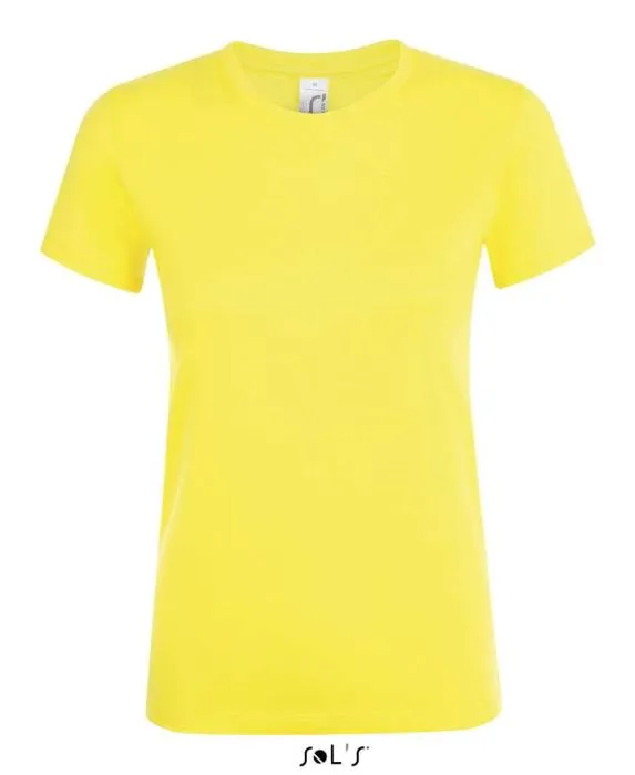 Sols Regent női póló, Lemon, XL