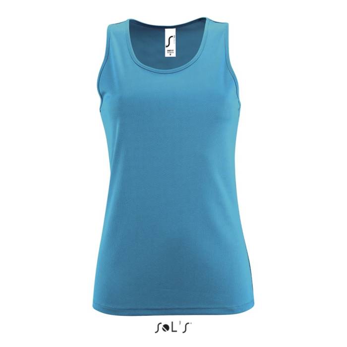Sols műszálas női sporttrikó, Aqua, 2XL - Aqua<br><small>GO-SO02117AQ-5</small>