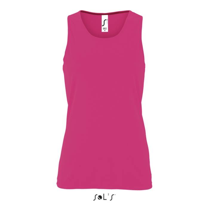 Sols műszálas női sporttrikó, Neon Pink 2, S - Neon Pink 2<br><small>GO-SO02117NPI2-1</small>