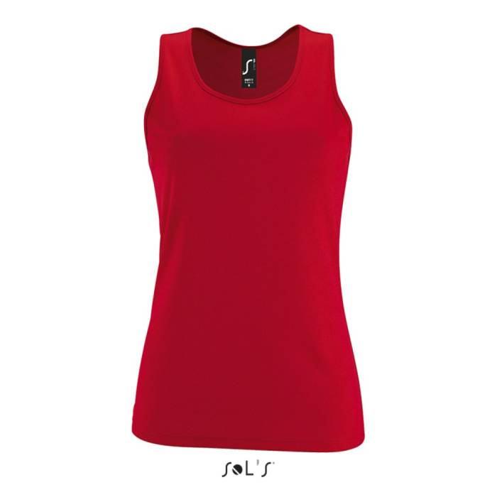 Sols műszálas női sporttrikó, Red, XS - Red<br><small>GO-SO02117RE-0</small>