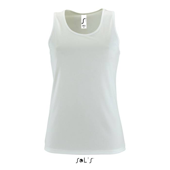 Sols műszálas női sporttrikó, White, XL - White<br><small>GO-SO02117WH-4</small>