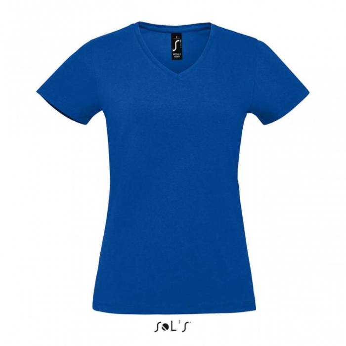 Sol`s Imperial V-nyakú női póló, Royal Blue, XL - Royal Blue<br><small>GO-SO02941RO-4</small>