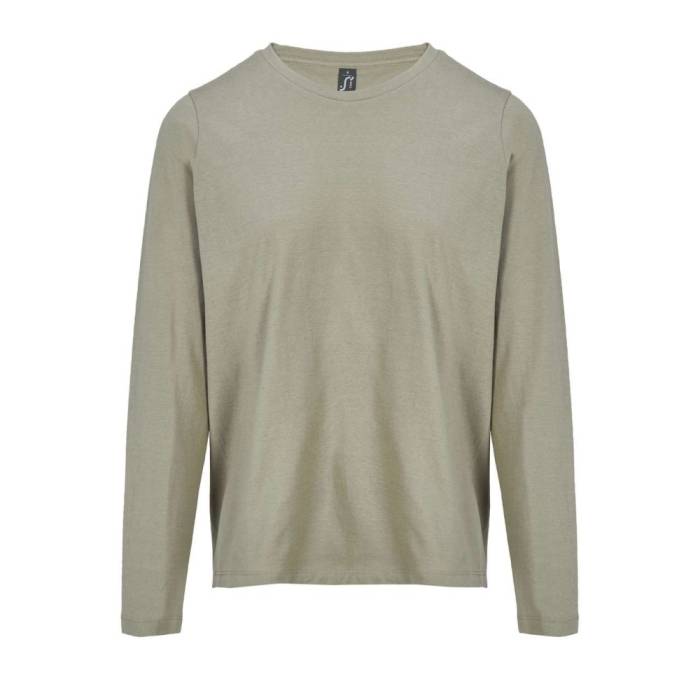 Sols Monarch hosszúujjú női póló, Khaki, XS