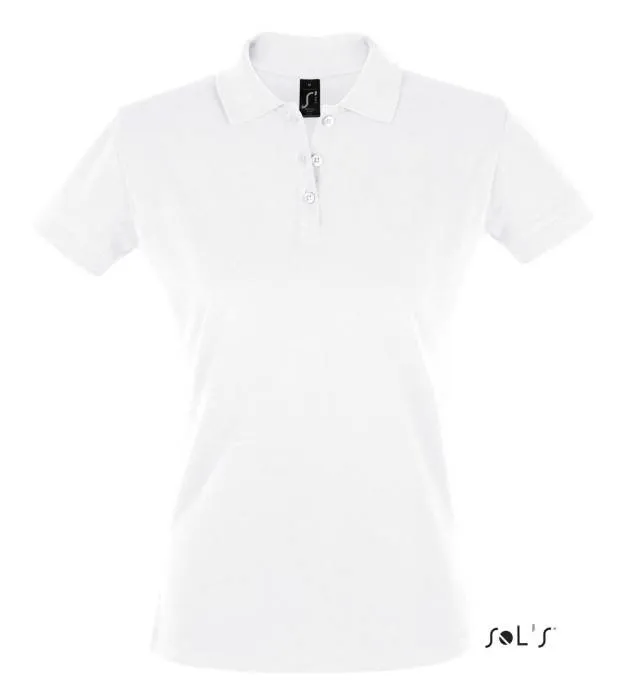 Sols Perfect női piképóló, White, S - White<br><small>GO-SO11347WH-1</small>