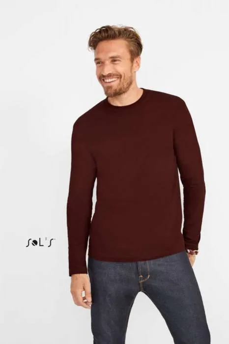 Sols Monarch hosszúujjú férfi póló, Kelly Green, XL - Kelly Green<br><small>GO-SO11420KL-4</small>