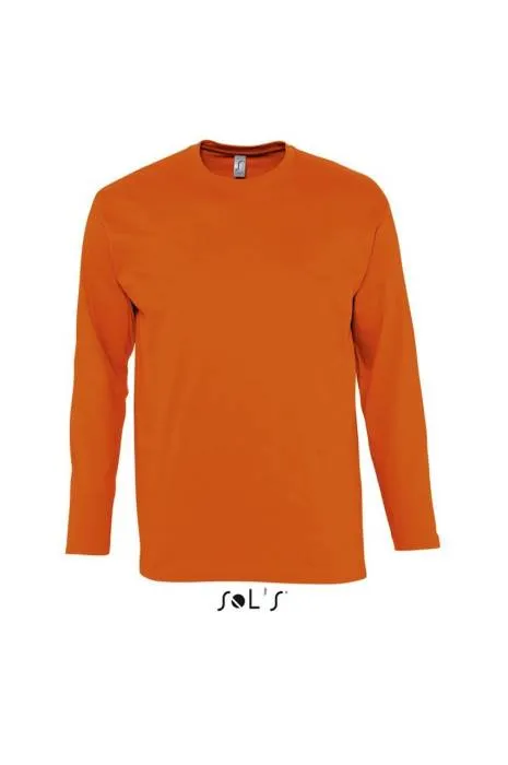Sols Monarch hosszúujjú férfi póló, Orange, 3XL - Orange<br><small>GO-SO11420OR-6</small>