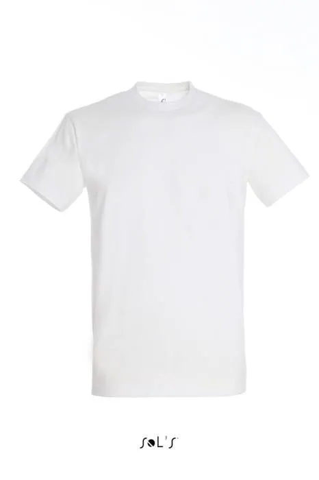 Sols Imperial férfi póló, White, 2XL