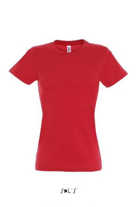 Sols Imperial női póló, Red, 2XL