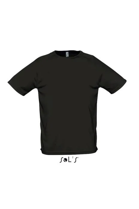 Sols Sporty raglánujjú póló, Black, XS - Black<br><small>GO-SO11939BL-0</small>