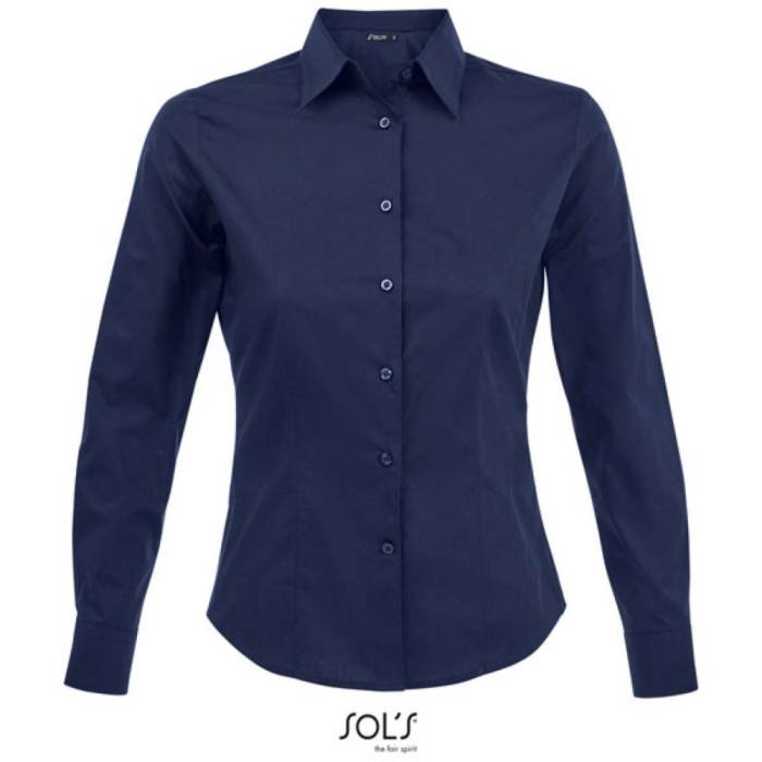 Sols Eden sztreccs blúz, Dark Blue, XS