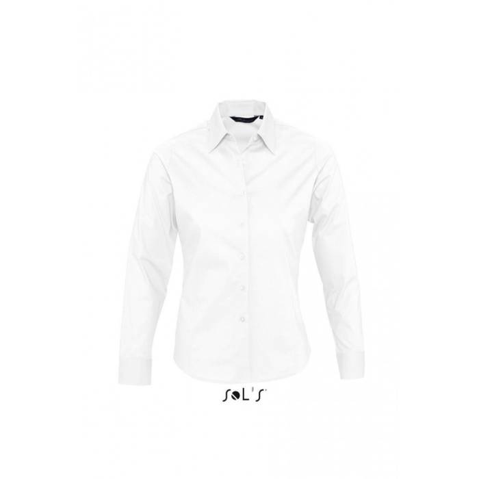 Sols Eden sztreccs blúz, White, 2XL
