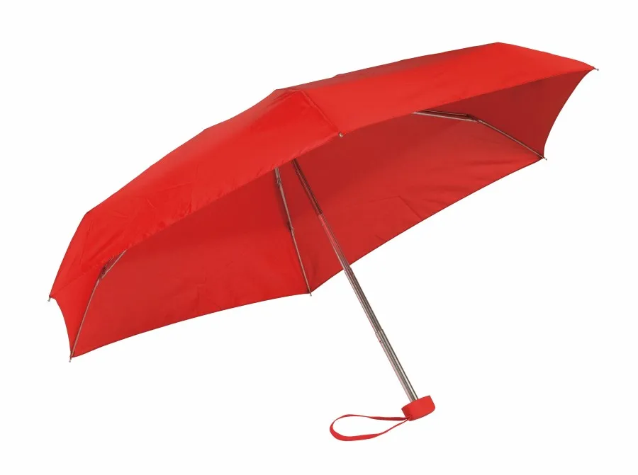 POCKET mini alumínium összecsukható esernyő - vörös<br><small>IN-56-0101052</small>