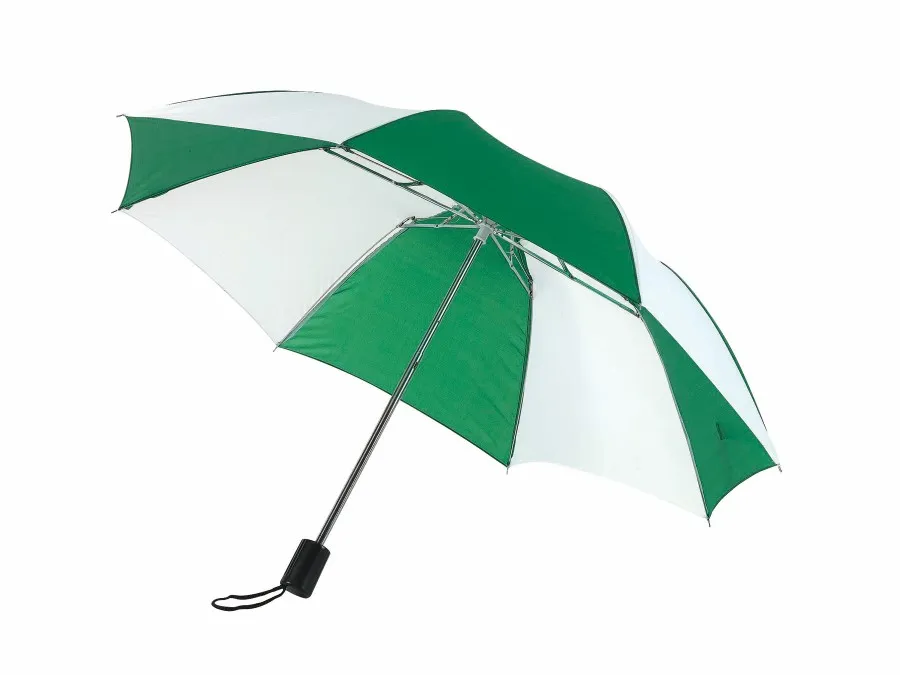 REGULAR összecsukható mechanikus esernyő - fehér, zöld<br><small>IN-56-0101113</small>