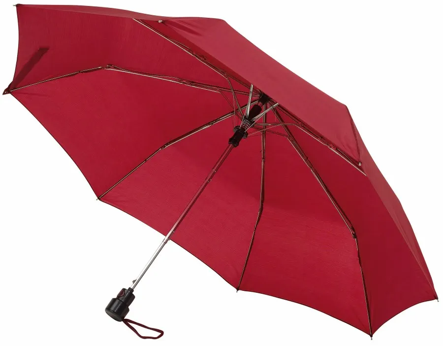 PRIMA automata összecsukható esernyő - burgundivörös<br><small>IN-56-0101216</small>