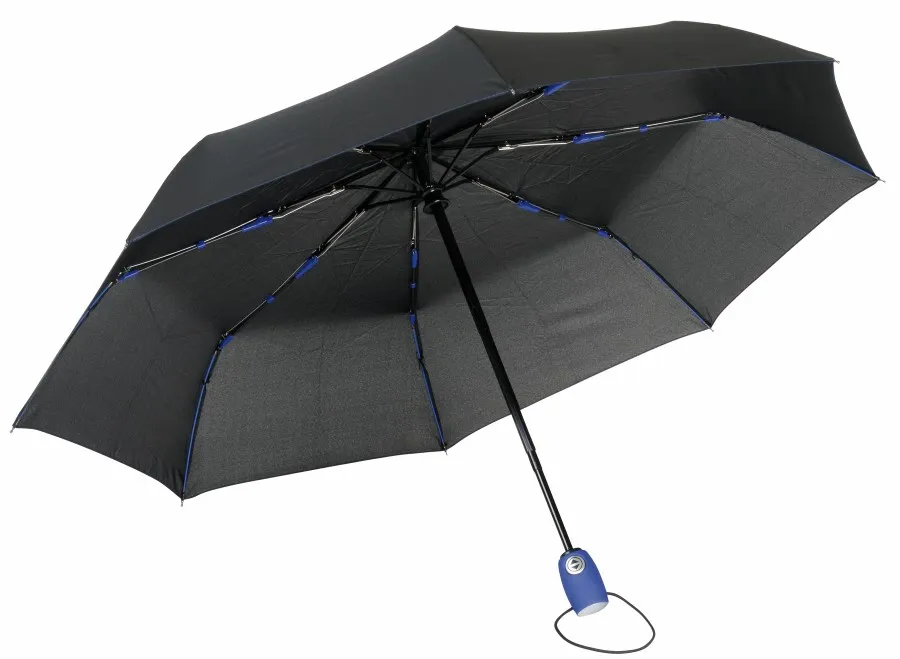 STREETLIFE automata viharálló összecsukható esernyő - fekete, kék<br><small>IN-56-0101250</small>