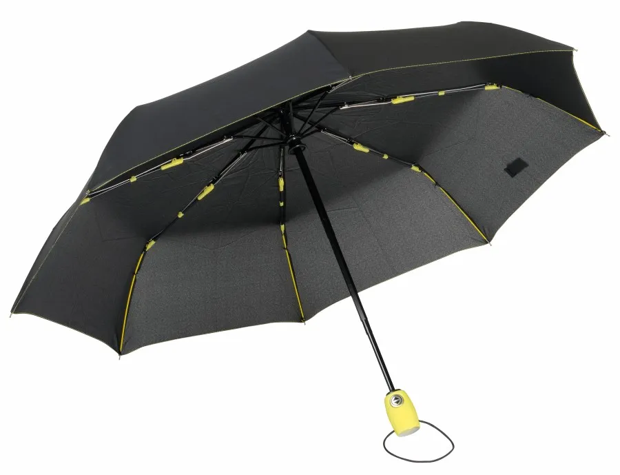 STREETLIFE automata viharálló összecsukható esernyő - fekete, sárga<br><small>IN-56-0101253</small>