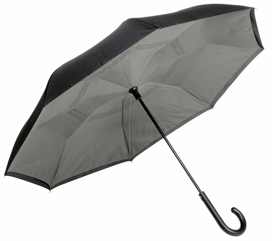 OPPOSITE automata esernyő - fekete, sötét szürke<br><small>IN-56-0103381</small>