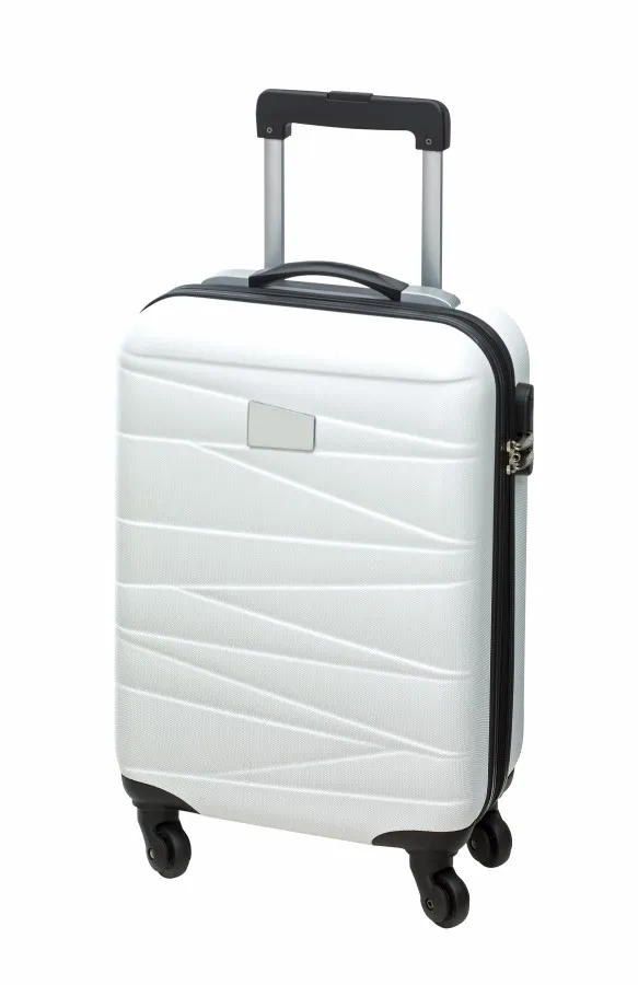 PADUA gurulós utazó bőrönd - fehér<br><small>IN-56-0204456</small>