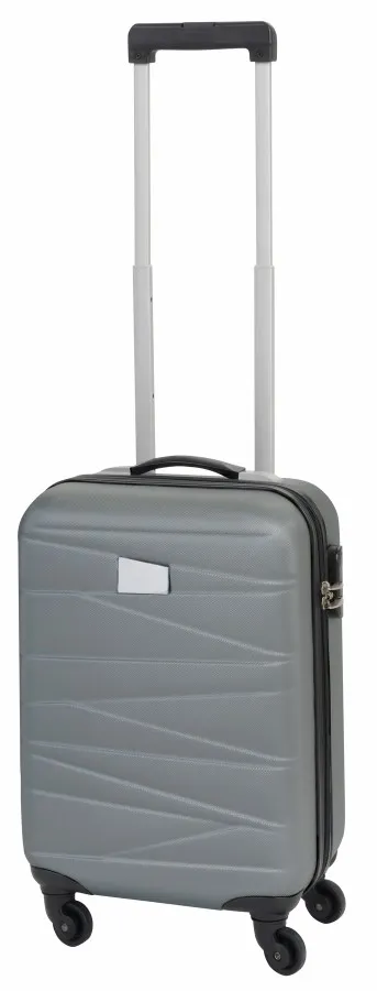 PADUA gurulós utazó bőrönd - ezüst<br><small>IN-56-0204458</small>