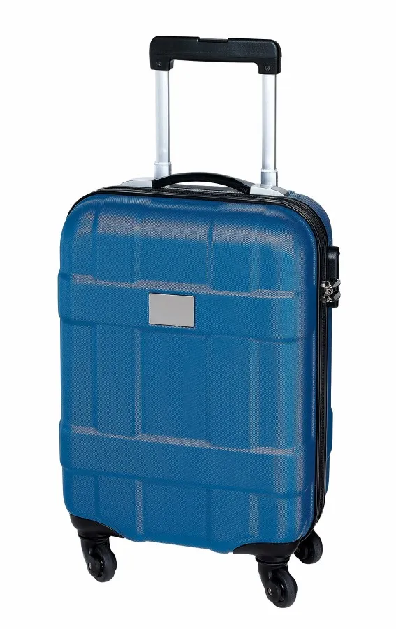 MONZA gurulós kabin bőrönd - kék<br><small>IN-56-0204468</small>