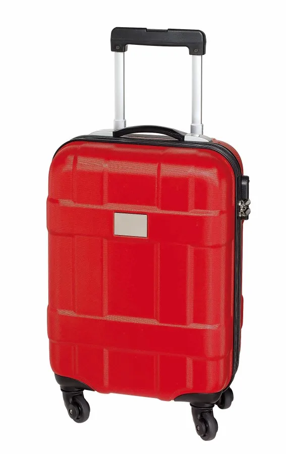 MONZA gurulós kabin bőrönd - vörös<br><small>IN-56-0204469</small>