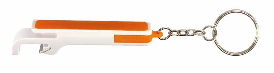 DOUBLE OPEN kulcstartó - fehér, narancssárga<br><small>IN-56-0499103</small>