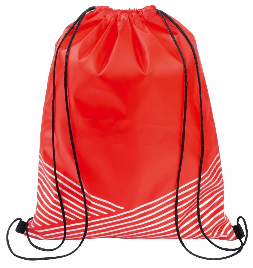 BRILLIANT zsinórfüles tornazsák, gymbag - vörös<br><small>IN-56-0819644</small>