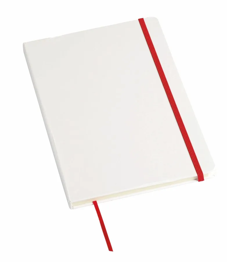 AUTHOR A5-ös jegyzetfüzet - fehér, vörös<br><small>IN-56-1103266</small>