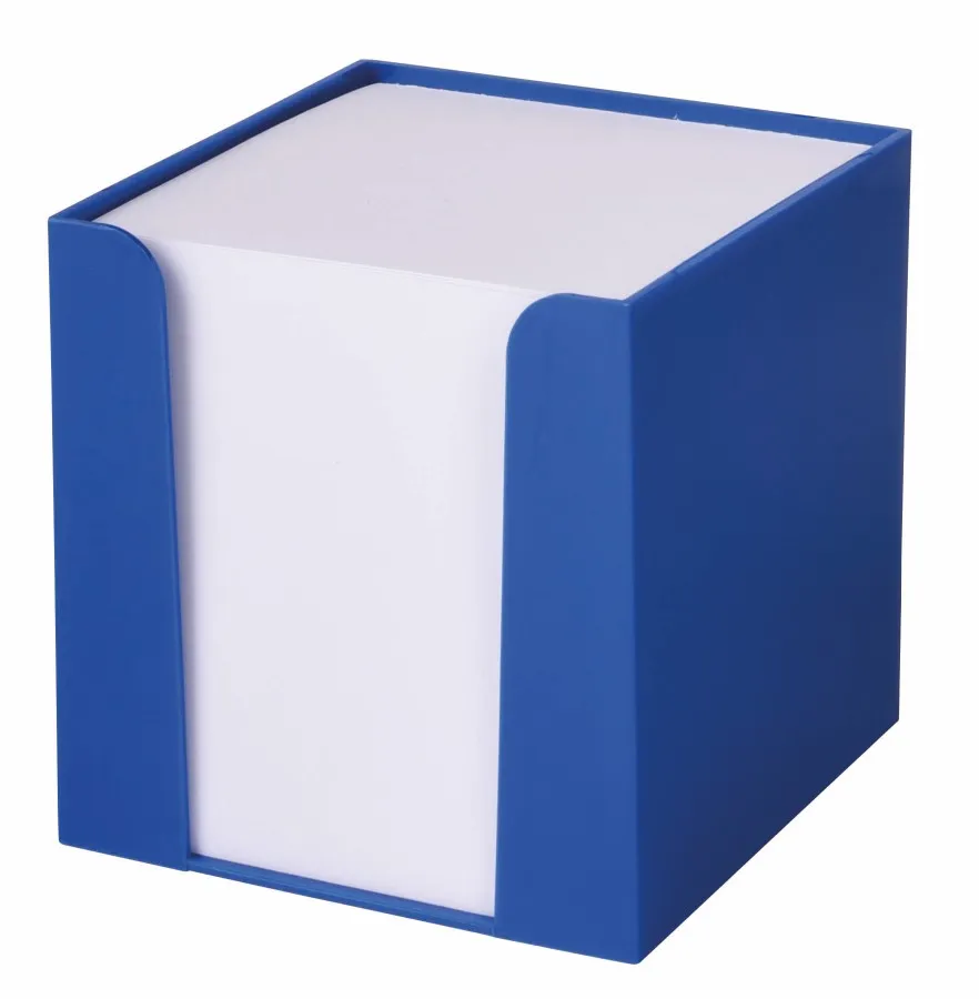 NEVER FORGET kocka alakú jegyzettömb - kék<br><small>IN-56-1103318</small>