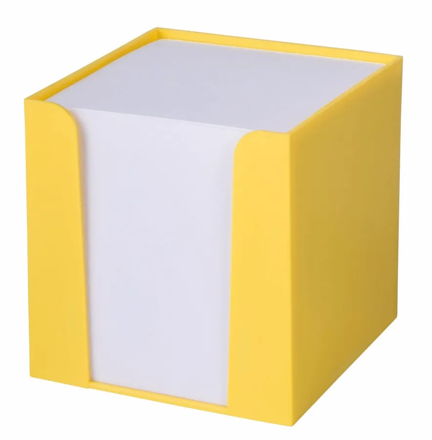NEVER FORGET kocka alakú jegyzettömb - sárga<br><small>IN-56-1103320</small>
