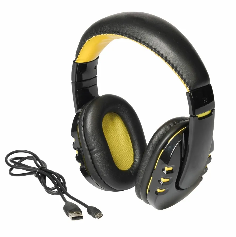RACER vezeték nélküli fejhallgató - fekete, sárga<br><small>IN-58-8106015</small>