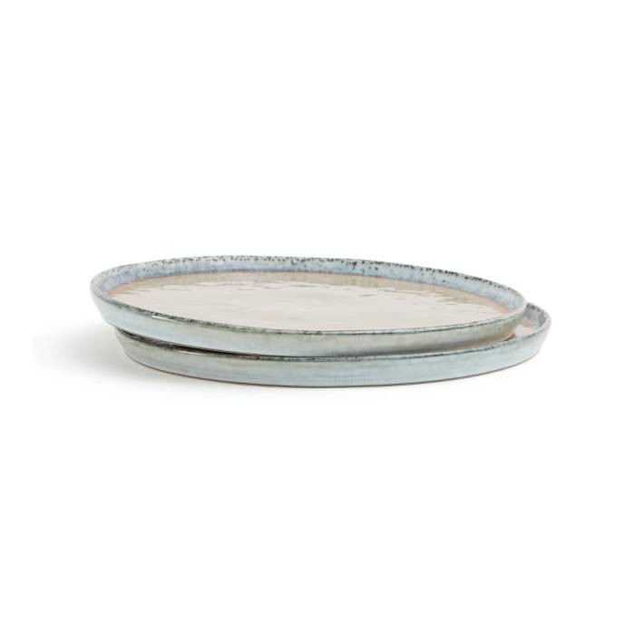 VINGA Nomimono tányér, 26,5 cm, 2 db-os készlet - beige<br><small>XI-3553</small>