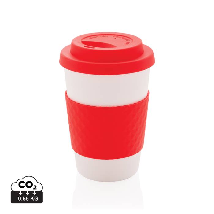 Többször használatos kávésbögre 270 ml - piros<br><small>XI-P432.674</small>