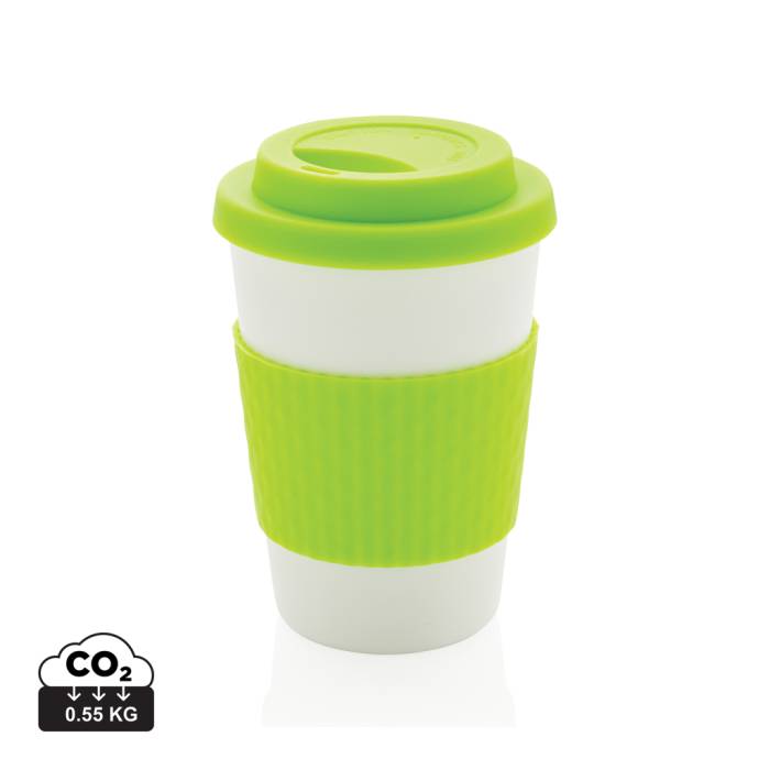 Többször használatos kávésbögre 270 ml - zöld<br><small>XI-P432.677</small>