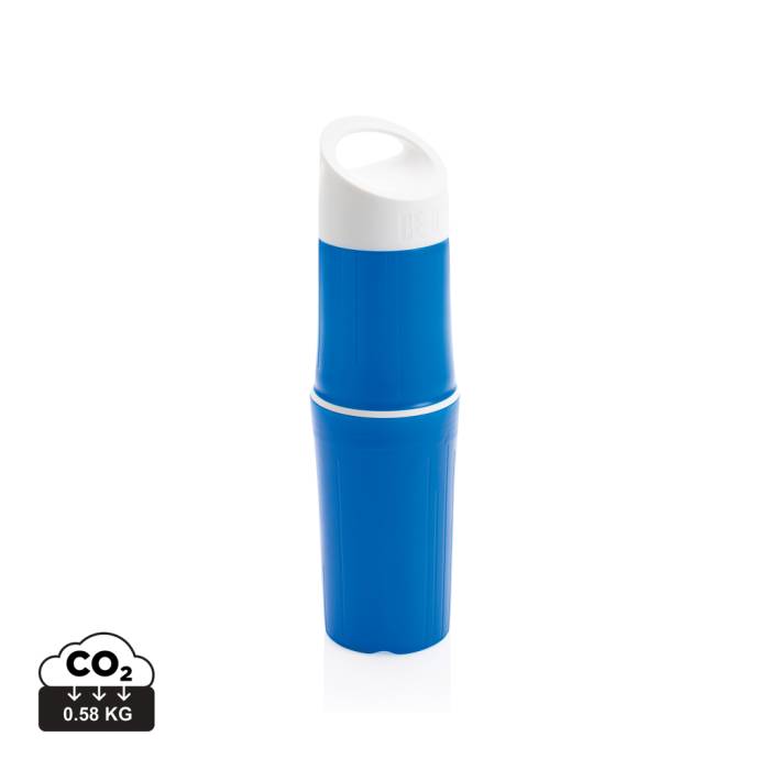 Be O Bottle, organikus vizespalack, EU gyártótól - kék<br><small>XI-P433.125</small>