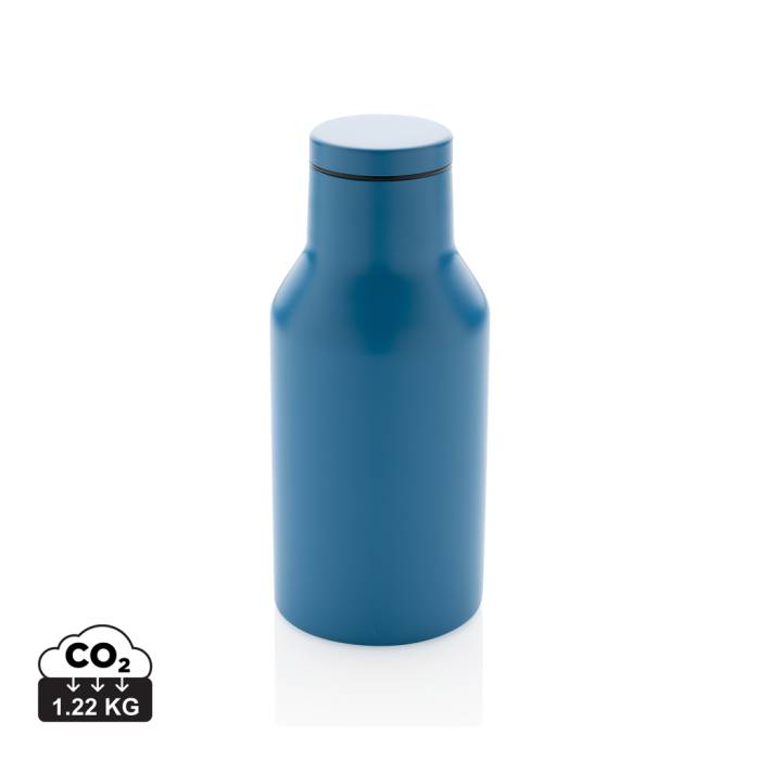 RCS újrahasznosított rozsdamentes acél kompakt palack - kék<br><small>XI-P433.195</small>