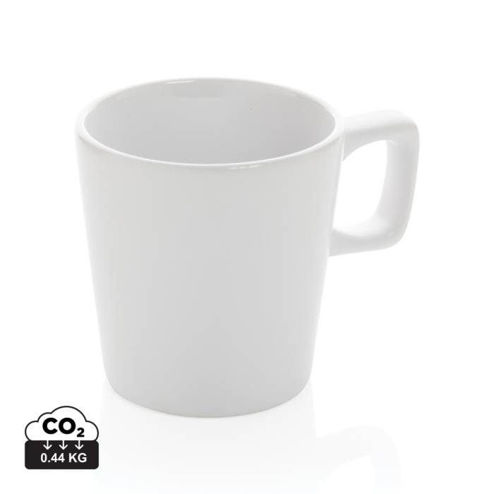 Modern kerámia kávésbögre - fehér<br><small>XI-P434.053</small>