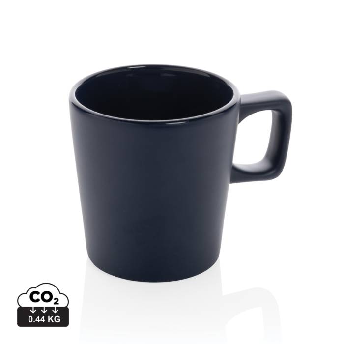 Modern kerámia kávésbögre 300 ml - sötétkék<br><small>XI-P434.055</small>