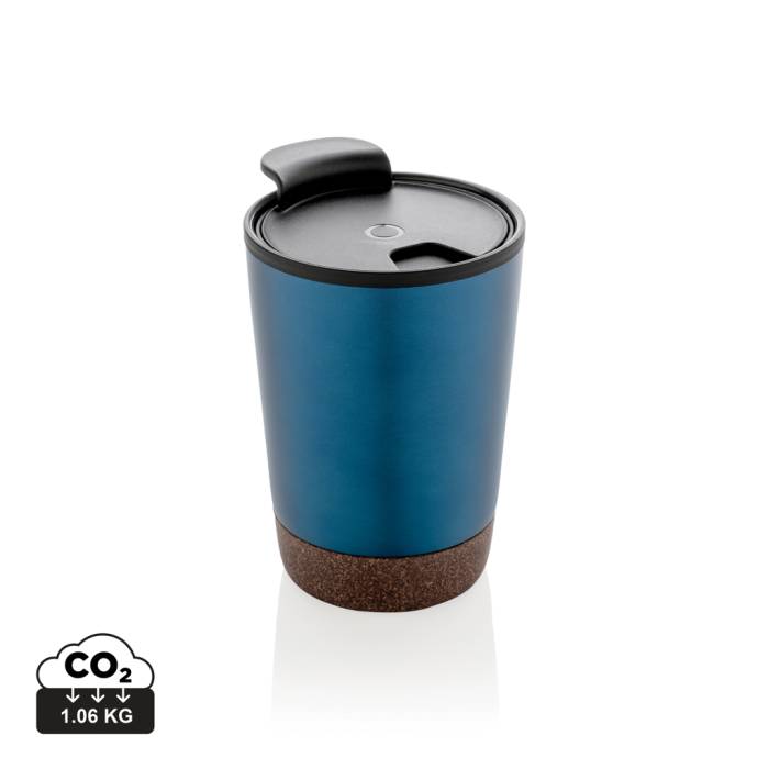 GRS RPP rozsdamentes acél parafa kávéspohár - kék<br><small>XI-P435.075</small>