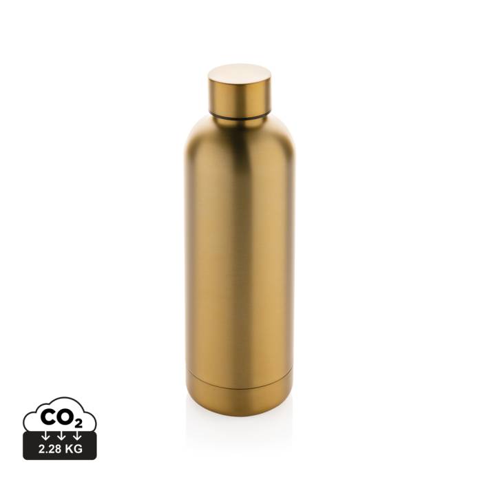 RCS újrahasznosított rozsdamentes acél Impact palack - arany színű<br><small>XI-P435.706</small>