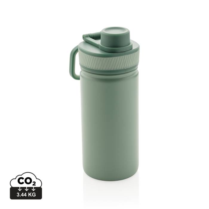 Vákuumszigetelt palack sport kupakkal - zöld<br><small>XI-P436.197</small>