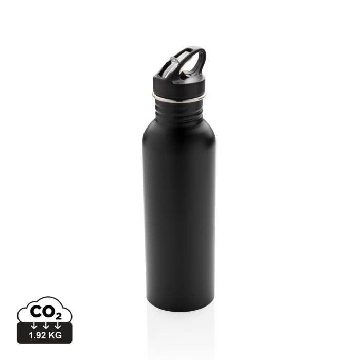 Deluxe aktivitás palack rozsdamentes acélból - fekete<br><small>XI-P436.421</small>